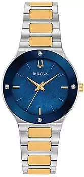 Японские наручные женские часы Bulova 98R273. Коллекция Milennia