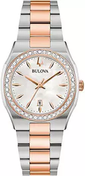 Японские наручные женские часы Bulova 98R283. Коллекция Surveyor