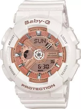 Японские наручные женские часы Casio BA-110-7A1. Коллекция Baby-G