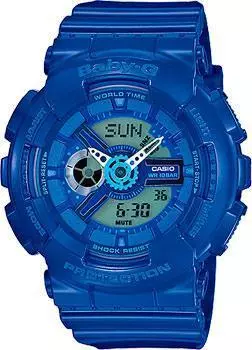 Японские наручные женские часы Casio BA-110BC-2A. Коллекция Baby-G