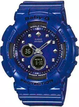 Японские наручные женские часы Casio BA-125-2A. Коллекция Baby-G