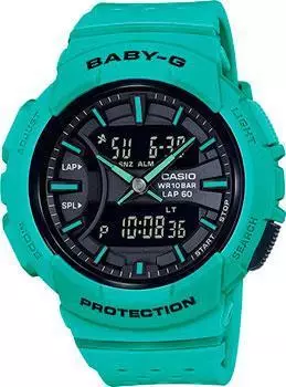 Японские наручные женские часы Casio BGA-240-3A. Коллекция Baby-G