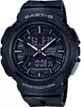 Японские наручные женские часы Casio BGA-240BC-1A. Коллекция Baby-G