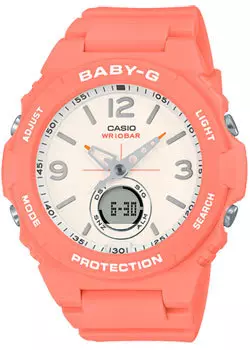 Японские наручные женские часы Casio BGA-260-4AER. Коллекция Baby-G