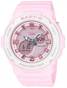 Японские наручные женские часы Casio BGA-270-4A. Коллекция Baby-G