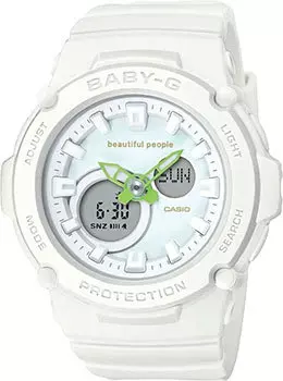 Японские наручные женские часы Casio BGA-270BP-7ADR. Коллекция Baby-G