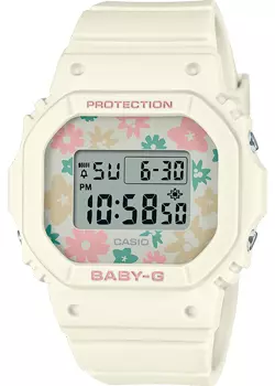 Японские наручные женские часы Casio BGD-565RP-7. Коллекция Baby-G