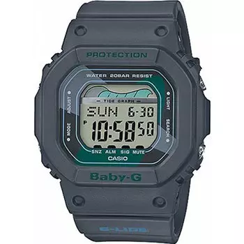 Японские наручные женские часы Casio BLX-560VH-1ER. Коллекция Baby-G