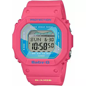Японские наручные женские часы Casio BLX-560VH-4ER. Коллекция Baby-G