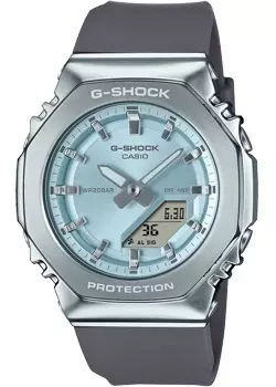 Японские наручные женские часы Casio GM-S2110-2A. Коллекция G-Shock
