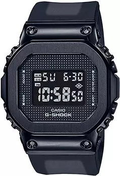 Японские наручные женские часы Casio GM-S5600SB-1. Коллекция G-Shock