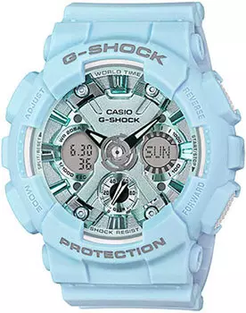 Японские наручные женские часы Casio GMA-S120DP-2AER. Коллекция G-Shock