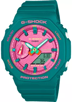 Японские наручные женские часы Casio GMA-S2100BS-3A. Коллекция G-Shock