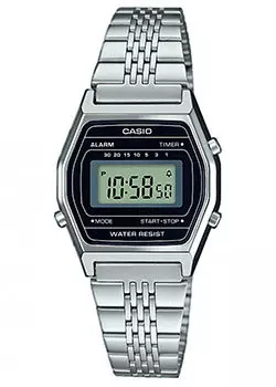 Японские наручные женские часы Casio LA690WEA-1EF. Коллекция Digital