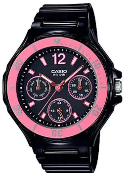 Японские наручные женские часы Casio LRW-250H-1A2VEF. Коллекция Analog