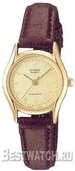 Японские наручные женские часы Casio LTP-1094Q-9A. Коллекция Analog