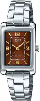Японские наручные женские часы Casio LTP-1234DD-5A. Коллекция Analog