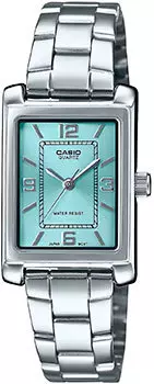 Японские наручные женские часы Casio LTP-1234DD-2A. Коллекция Analog