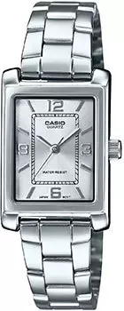 Японские наручные женские часы Casio LTP-1234DD-7A. Коллекция Analog