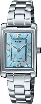 Японские наручные женские часы Casio LTP-1234DS-2A. Коллекция Analog