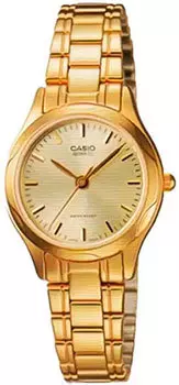Японские наручные женские часы Casio LTP-1275G-9A. Коллекция Analog