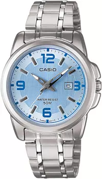 Японские наручные женские часы Casio LTP-1314D-2A. Коллекция Analog