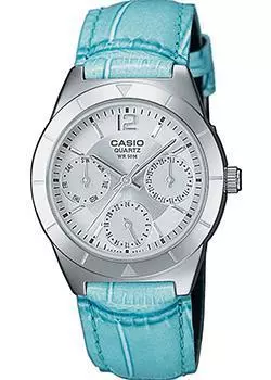 Японские наручные женские часы Casio LTP-2069L-7A2. Коллекция Analog