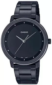 Японские наручные женские часы Casio LTP-B115B-1E. Коллекция Analog