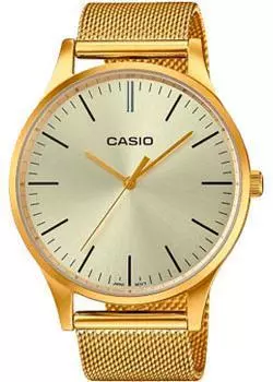 Японские наручные женские часы Casio LTP-E140G-9A. Коллекция Analog