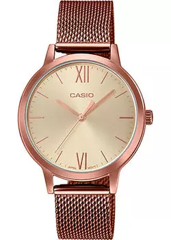 Японские наручные женские часы Casio LTP-E157MR-9AEF. Коллекция Analog