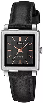 Японские наручные женские часы Casio LTP-E176L-1A. Коллекция Analog