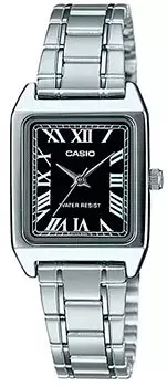 Японские наручные женские часы Casio LTP-V007D-1B. Коллекция Analog