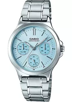Японские наручные женские часы Casio LTP-V300D-2A. Коллекция Analog