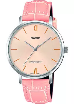 Японские наручные женские часы Casio LTP-VT01L-4B. Коллекция Analog