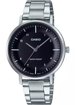 Японские наручные женские часы Casio LTP-VT03D-1B. Коллекция Analog