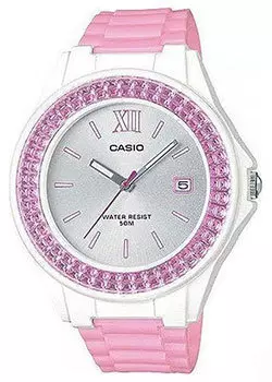 Японские наручные женские часы Casio LX-500H-4E3VEF. Коллекция Analog