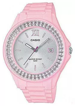 Японские наручные женские часы Casio LX-500H-4E4VEF. Коллекция Analog