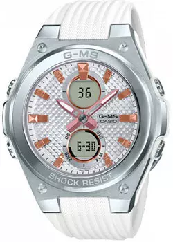 Японские наручные женские часы Casio MSG-C100-7AER. Коллекция Baby-G