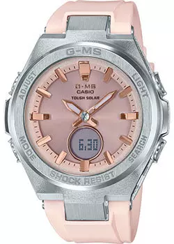 Японские наручные женские часы Casio MSG-S200-4AER. Коллекция Baby-G