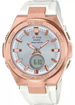 Японские наручные женские часы Casio MSG-S200G-7AER. Коллекция Baby-G