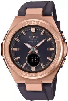 Японские наручные женские часы Casio MSG-S200G-5AER. Коллекция Baby-G