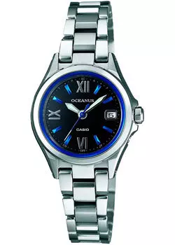 Японские наручные женские часы Casio OCW-70J-1AJF. Коллекция Oceanus
