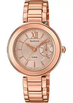 Японские наручные женские часы Casio SHE-3050PG-7A. Коллекция Sheen