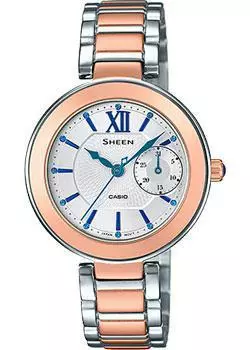 Японские наручные женские часы Casio SHE-3050SG-7A. Коллекция Sheen