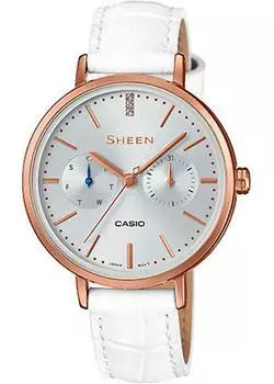 Японские наручные женские часы Casio SHE-3054PGL-7A. Коллекция Sheen