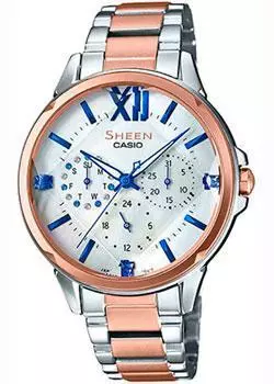 Японские наручные женские часы Casio SHE-3056SPG-7AUER. Коллекция Sheen