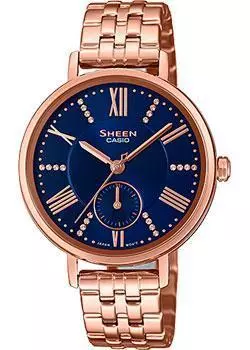 Японские наручные женские часы Casio SHE-3066PG-2AUEF. Коллекция Sheen
