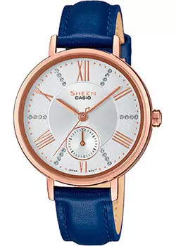 Японские наручные женские часы Casio SHE-3066PGL-7AUEF. Коллекция Sheen