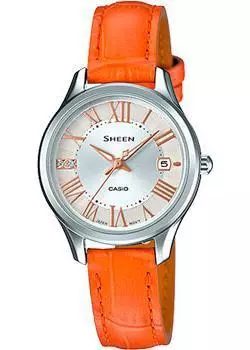 Японские наручные женские часы Casio SHE-4050L-7A. Коллекция Sheen