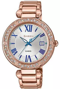 Японские наручные женские часы Casio SHE-4057PG-7AUER. Коллекция Sheen